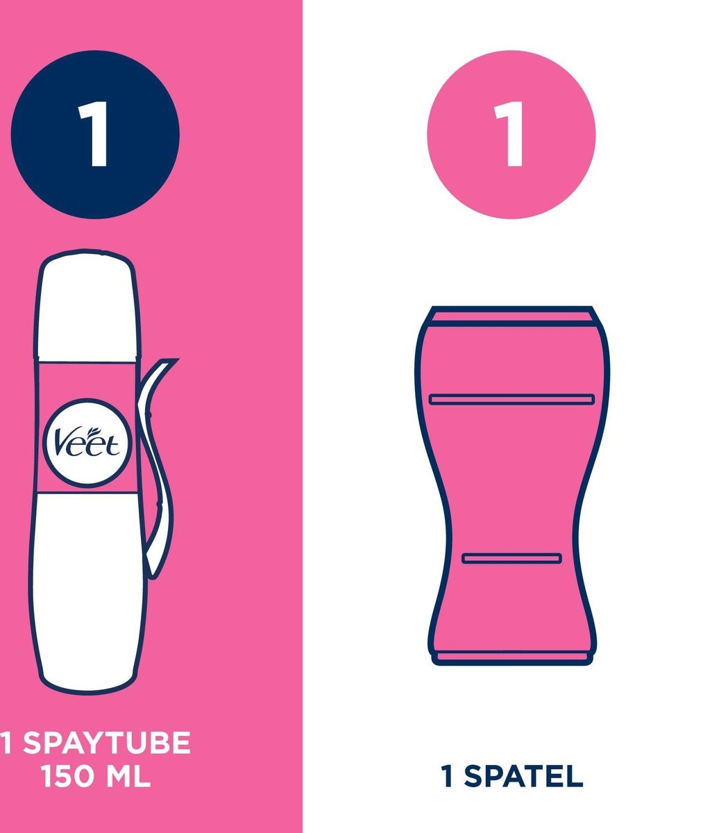 Veet Spray Dépilatoire Peaux Sensibles 150 ml