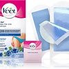 Veet - Haarentfernungsstreifen - Bikinizone & Achseln - Empfindliche Haut - 16 Stk