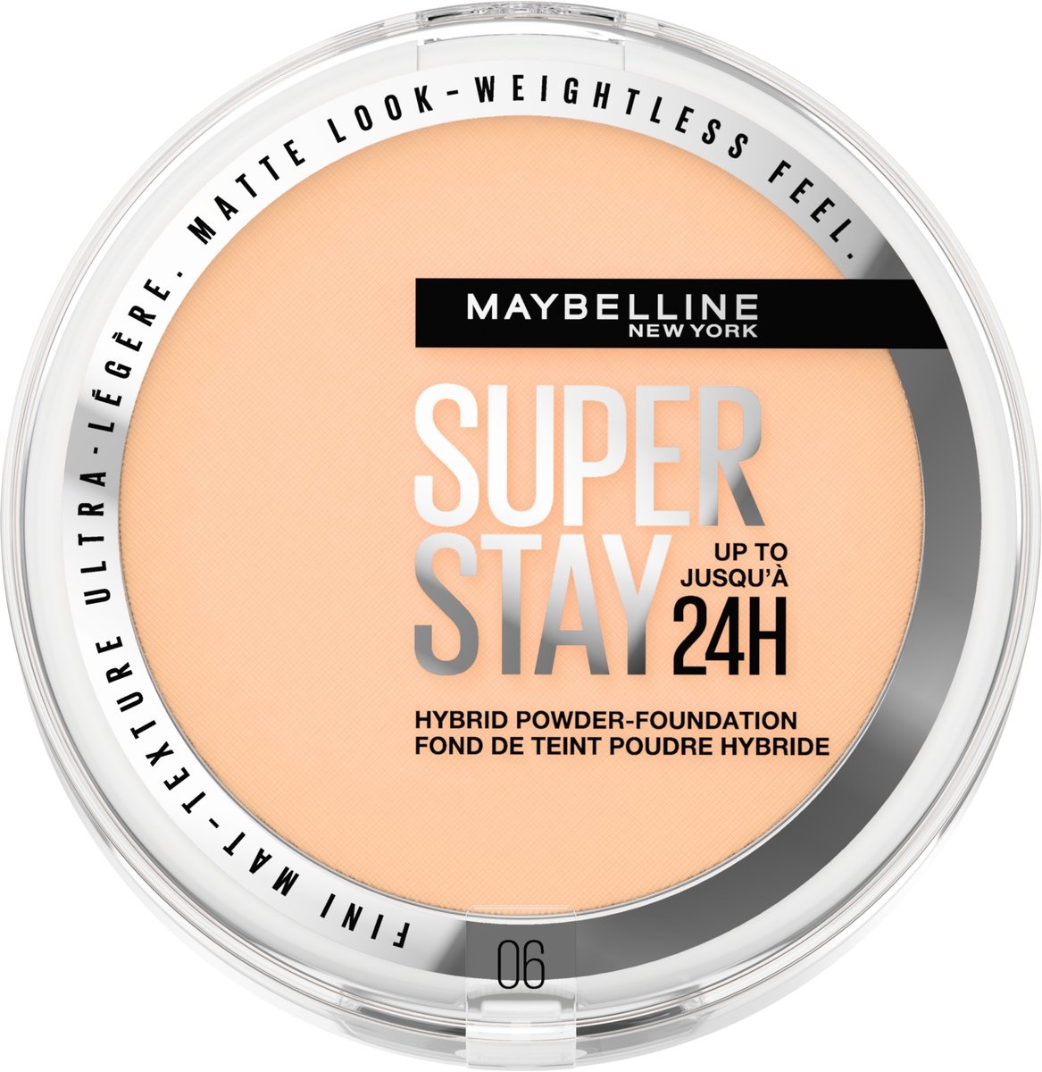 Maybelline New York - SuperStay 24H Hybrid Powder Foundation - 06