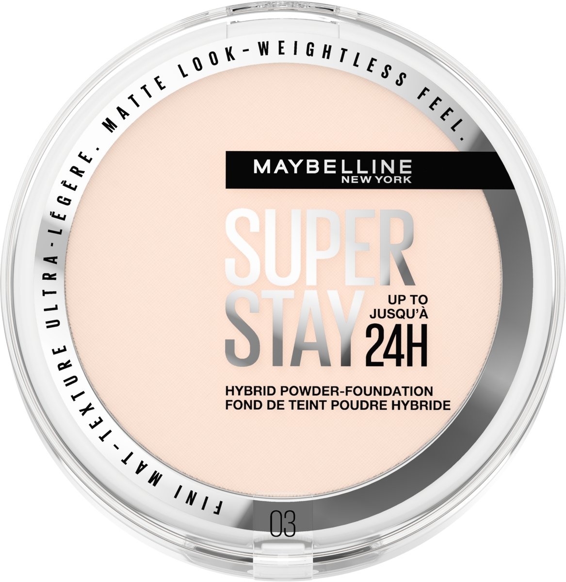 Maybelline New York - SuperStay 24H Hybrid Powder Foundation - 03