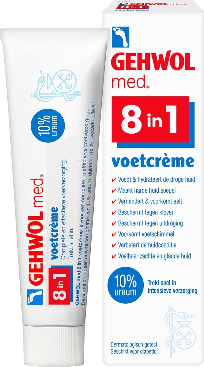 Gehwol 8 in 1 Foot Cream - 75ml