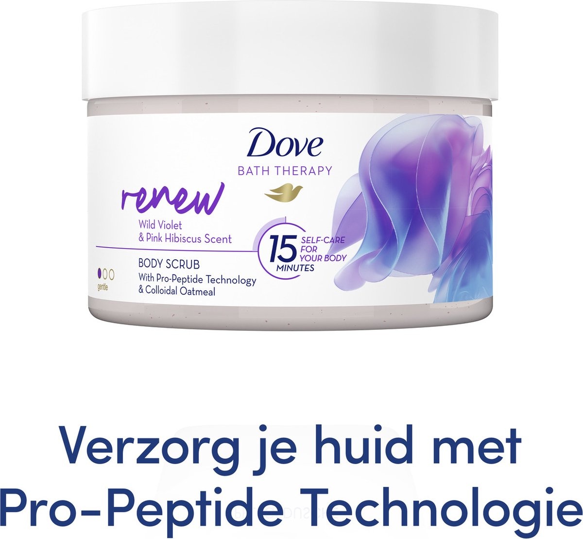 Dove Bath Therapy - Erneuerndes Körperpeeling - 295 ml