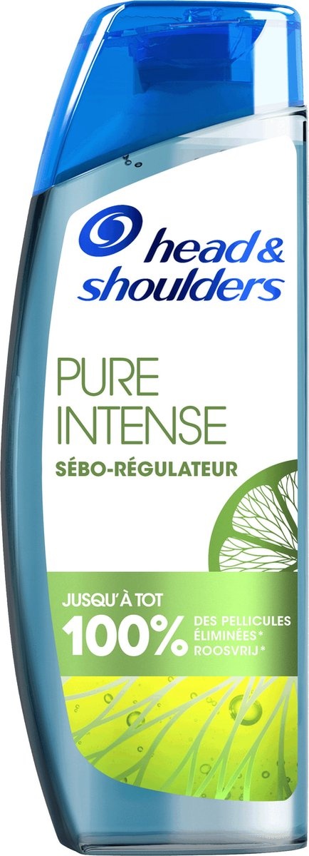 Head & Shoulders Pure Intense Oil Control - Shampoing antipelliculaire aux agrumes - 250 ml