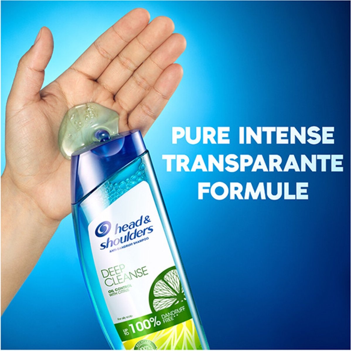 Head & Shoulders Pure Intense Oil Control - Anti-roos  Shampoo met Citrus - 250ml