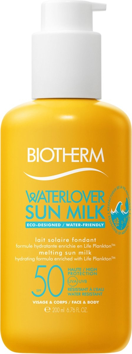 Biotherm - Waterlover Sun Milk SPF 50 200 ml - pompe manquante