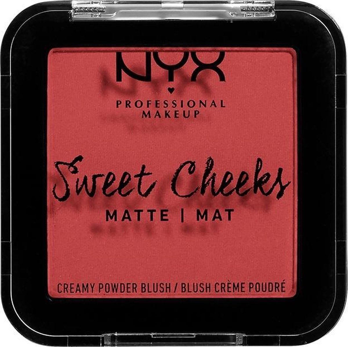 NYX Professional Makeup Blush Poudre Crémeuse Sweet Cheeks Mat - Citrine Rose SCCPBM04 - Blush - 5 g
