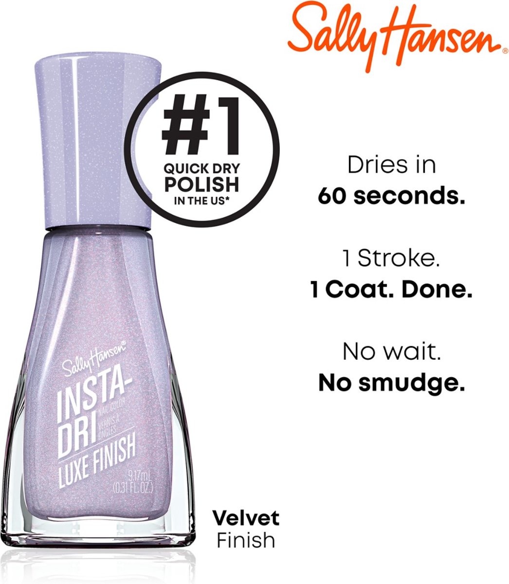 Sally Hansen InstaDri Vernis à ongles 065 Lilas somptueux