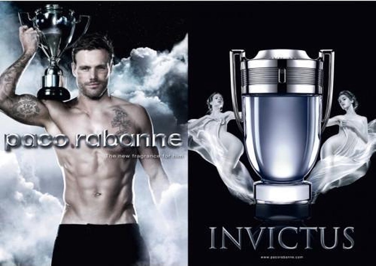 Paco Rabanne Invictus 200 ml - Eau de Toilette - Parfum Homme - Emballage abîmé