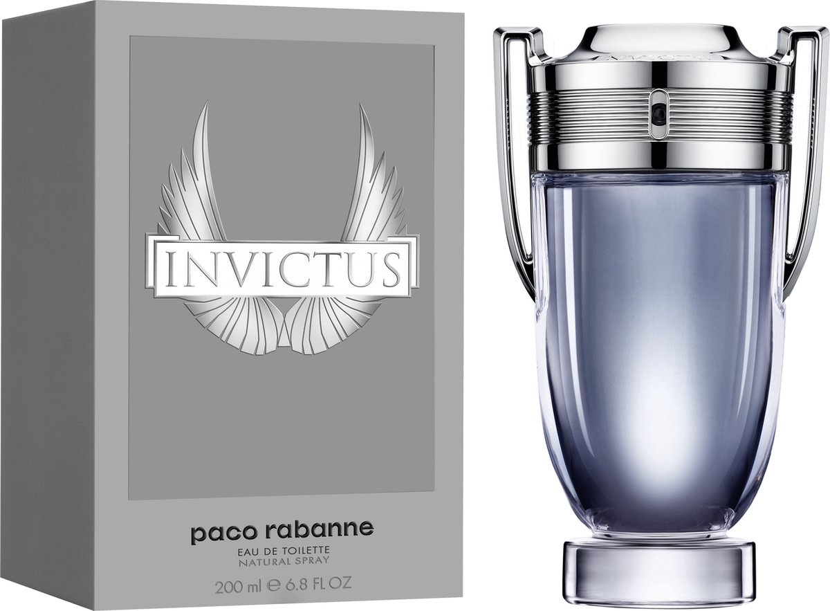 Paco Rabanne Invictus 200 ml - Eau de Toilette - Herenparfum  - Verpakking beschadigd