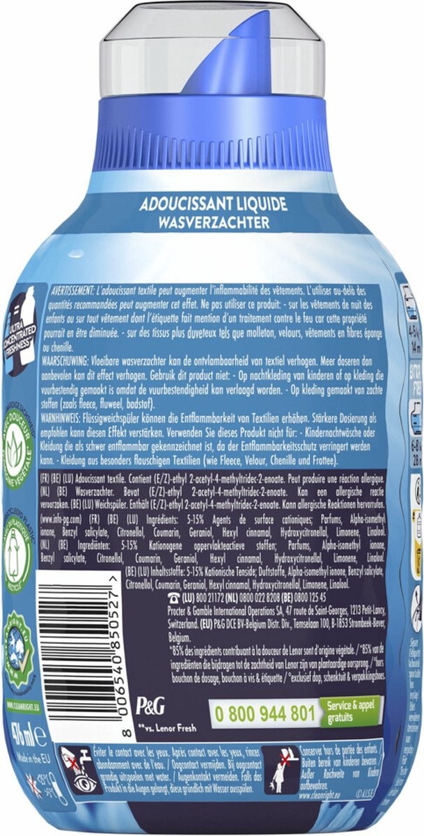 Lenor Wasverzachter Fresh Air Ochtendfris 476 ml - 34 wasbeurten