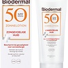 Biodermal Sun Lotion Sensitive Skin - sunscreen for sensitive skin - Spf 50 - 100 ml - also suitable for children - Packaging damaged