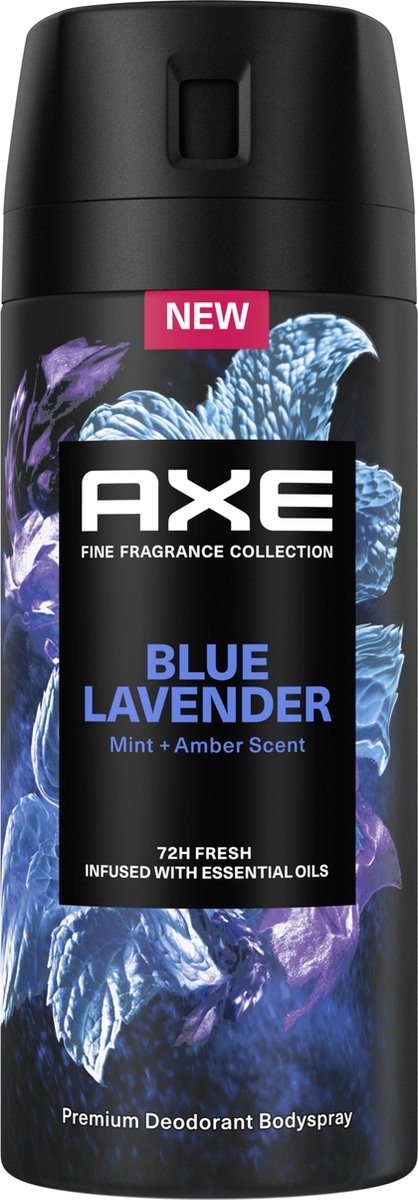 AX Fine Fragrance Collection Blue Lavender – Premium Deodorant Body Spray – 150 ml