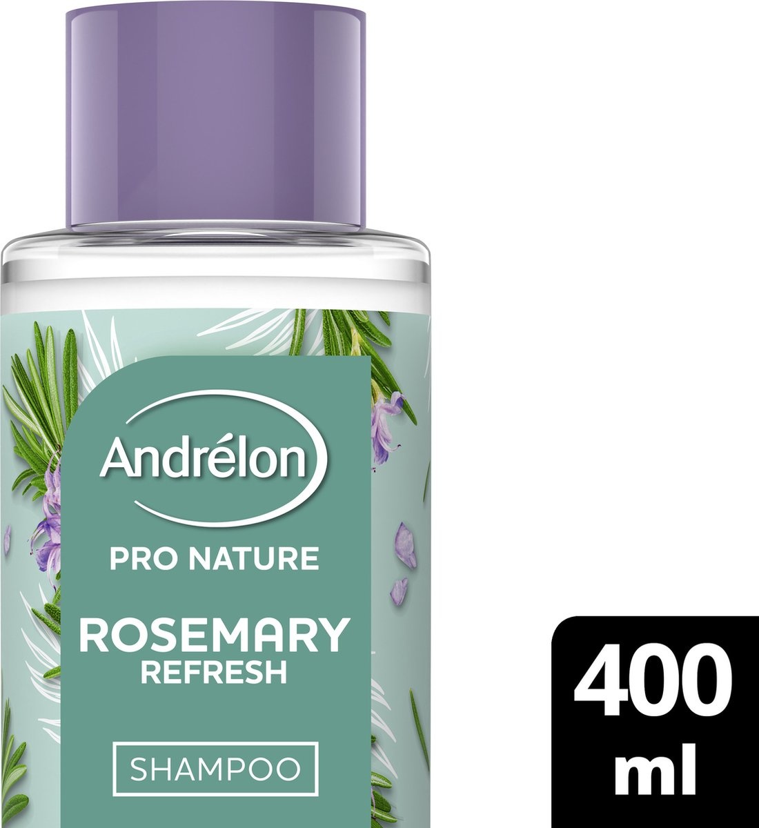 Andrélon Pro Nature Romarin Shampooing Rafraîchissant 400 ml