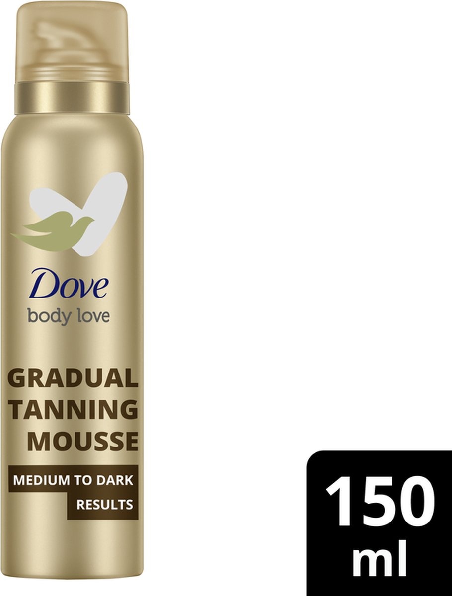 Dove Body Love Summer Revived Medium-Dark Zelfbruinende Bodymousse 150 ml