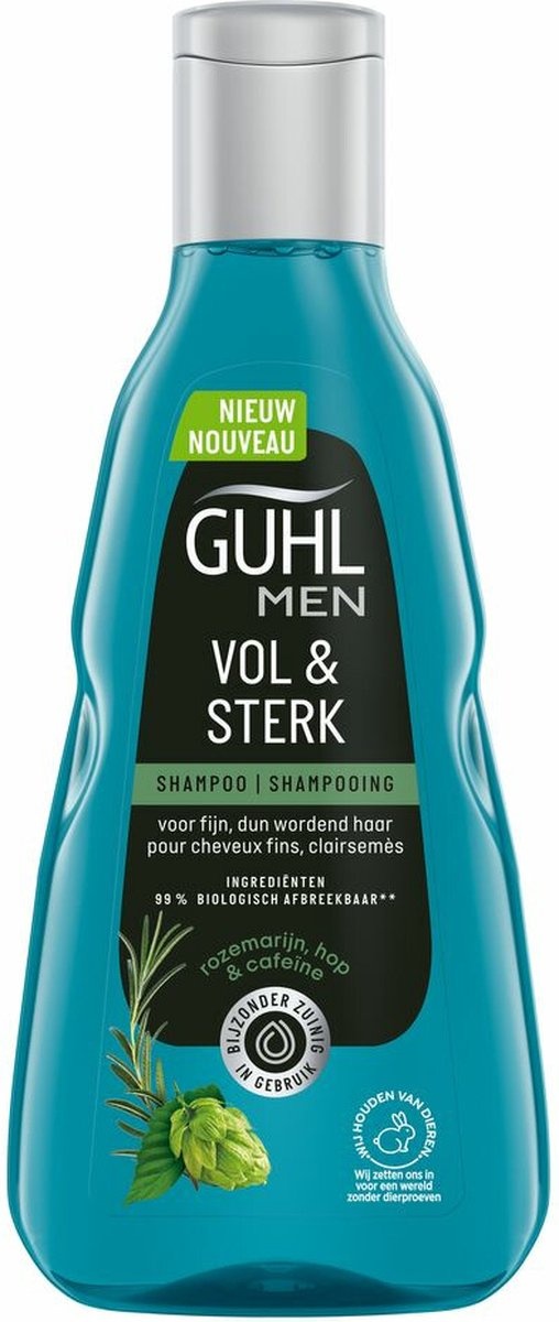 Guhl Shampoo Man Vol & Sterk 250 ml