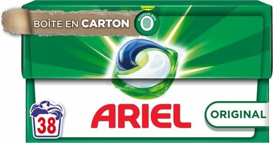 Ariel All-in-1 Pods Detergent Capsules Original 38 pcs