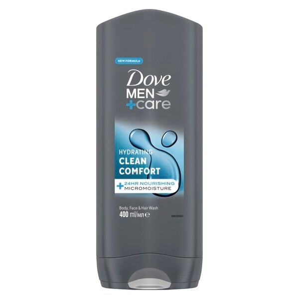 Dove Men+Care Clean Comfort 3-in-1 Shower Gel - 400 ml