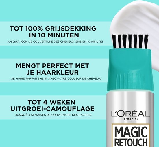 L'Oréal Paris Magic Retouch Permanent 5 – Hellbraun – Permanente Haarfarbe