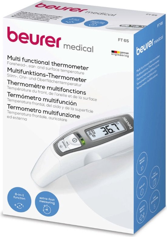 Thermomètre Beurer FT 65 - Emballage endommagé