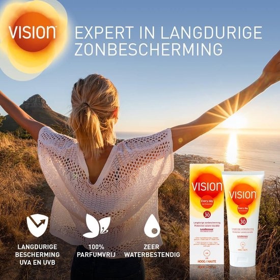 Vision All Year Natural Tan - Zelfbruiner  135 ml - Verpakking beschadigd