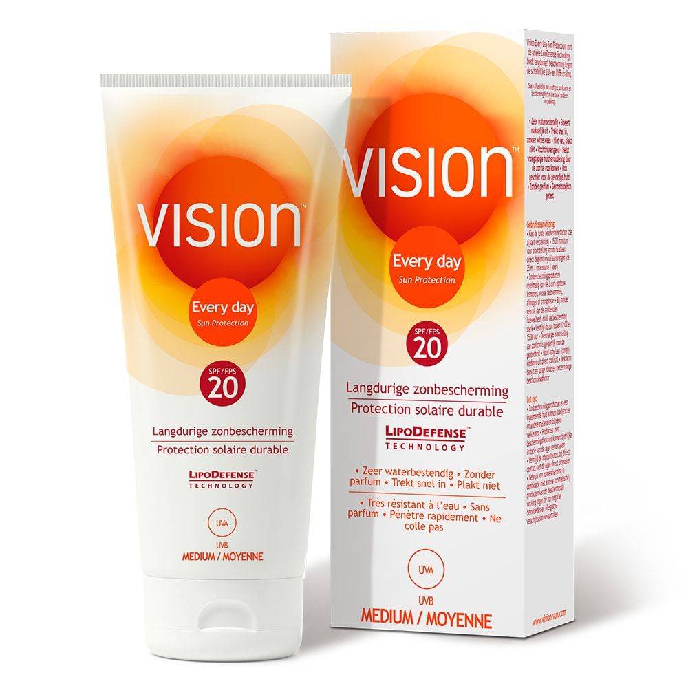 Vision Every Day Sun SPF 20 200 ml – Verpackung beschädigt
