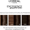 L'Oréal Paris Excellence Cool Creams 4.11 – Ultra Ash Brown – Permanente Haarfarbe – Verpackung beschädigt