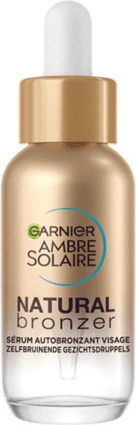 Garnier Ambre Solaire Selbstbräunungs-Gesichtstropfen – 30 ml – Verpackung beschädigt