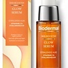 Biodermal Skin Booster Glow Serum – Für strahlende Haut mit Vitamin C und Hyaluronsäure – Hyaluronsäure-Serum 30 ml – Pump beschädigt