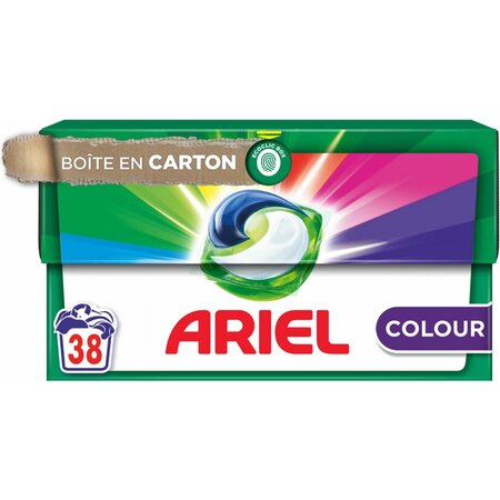 Dosettes de détergent Ariel + Touch de Lenor Unstoppables - Couleur - 28  pcs. - Onlinevoordeelshop