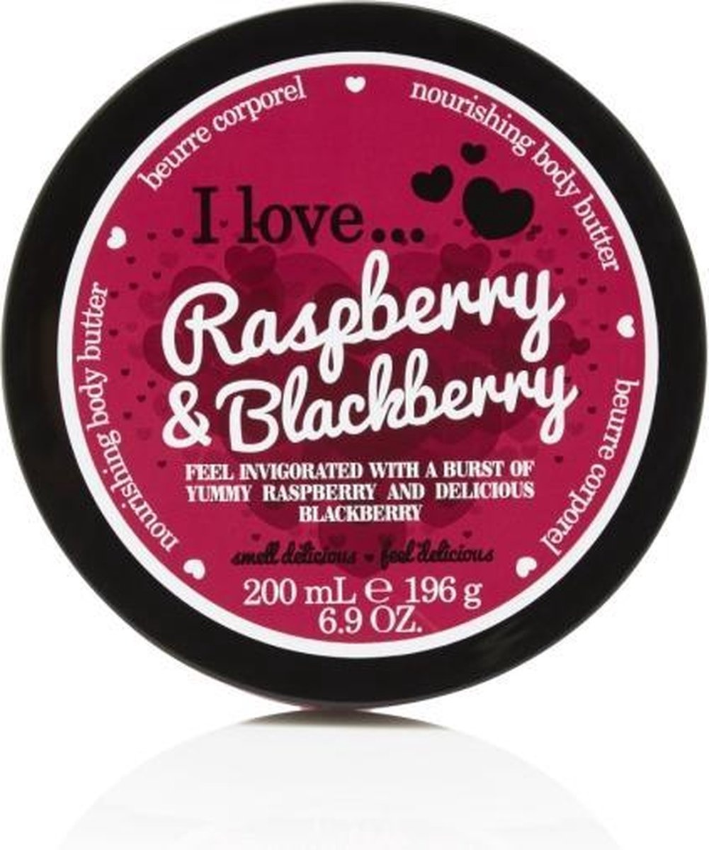 I Love…Raspberry and Blackberry - Beurre Corporel - 200 ml