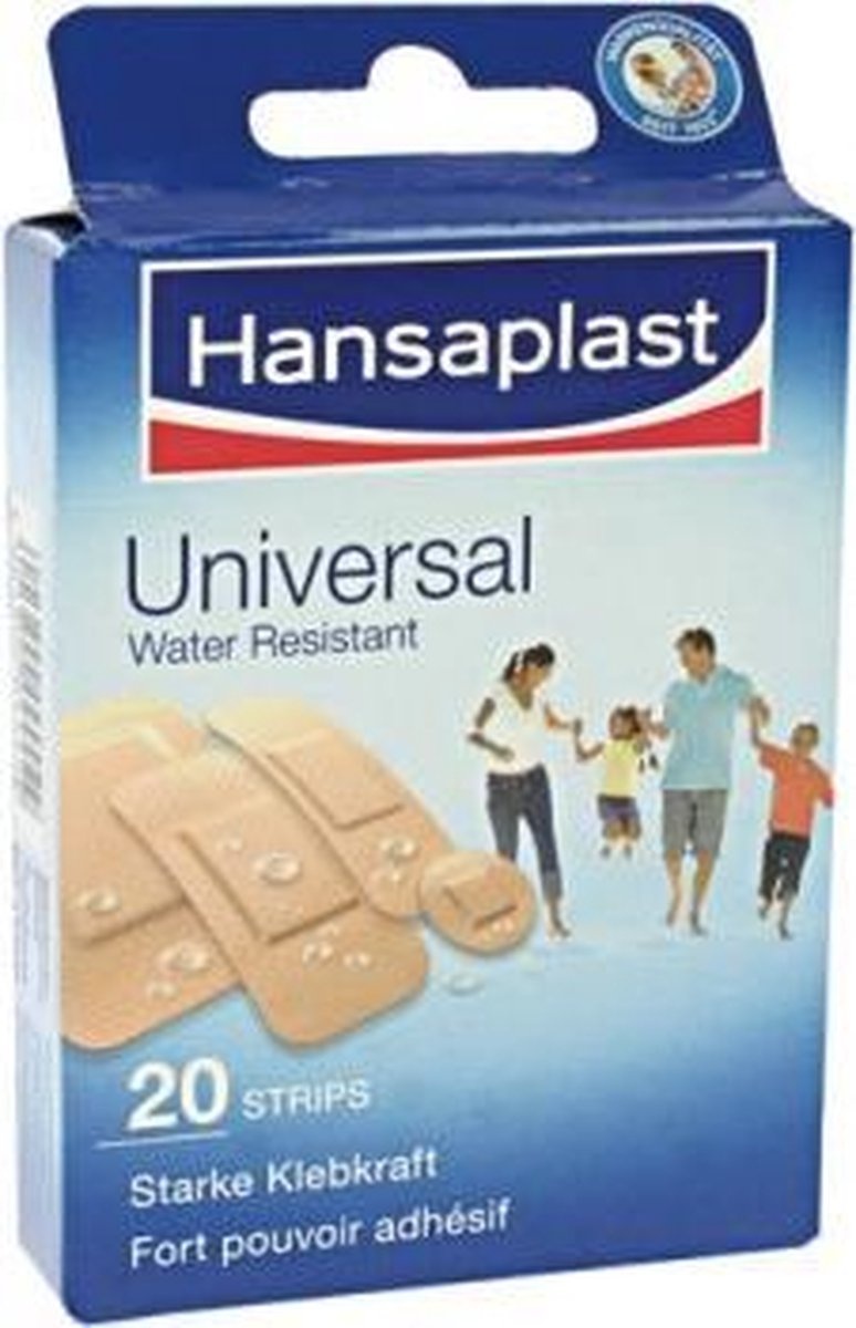 Hansaplast - Bandes de plâtre universelles - 20 pièces