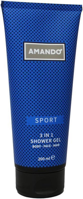 Amando Duschgel Sport 3 in 1 - 200 ml