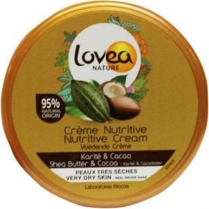 Lovea Creme Crème Corporelle Nutritive Karité & Cacao150 ml