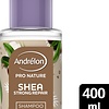 Andrélon Pro Nature Shampoing Réparateur Fort Karité 400 ml