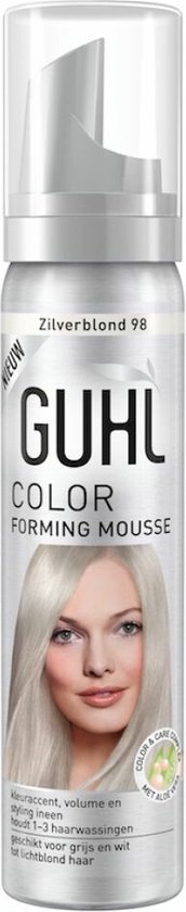 Mousse formatrice de couleur Guhl No. 98 Blond Argenté - Mousse Colorante