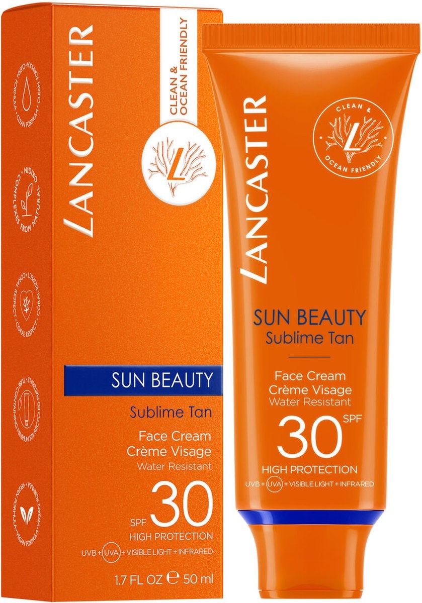 Lancaster Sun Beauty Gesichtscreme SPF30 – Sonnenschutz – 50 ml