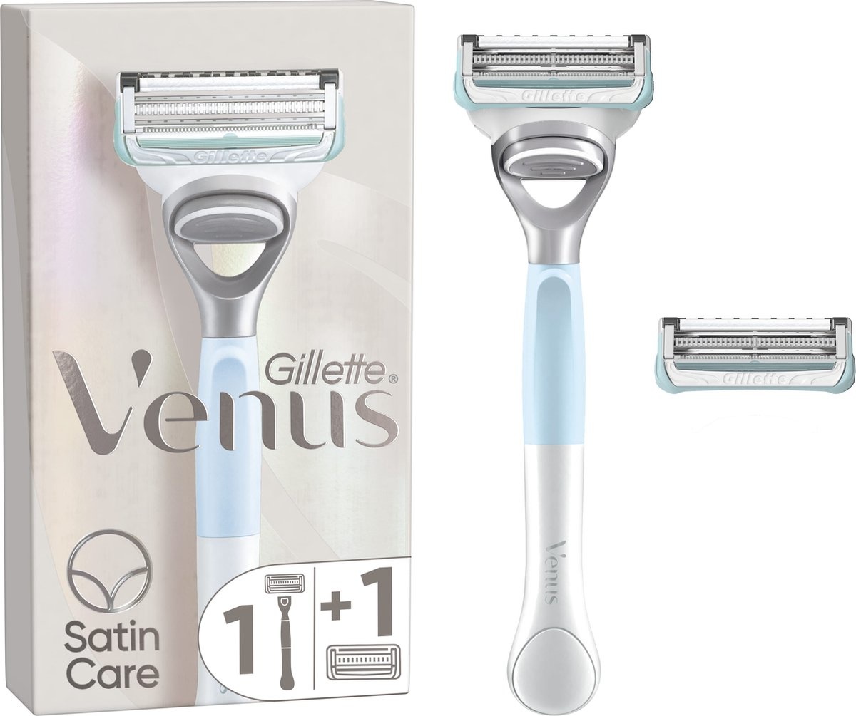 Système de rasage Gillette Venus - Pour la peau et les poils pubiens pour femme - 2 lames