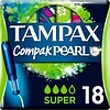 Tampax Compak Pearl Super - tampons 18pcs