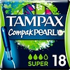 Tampax Compak Pearl Super - Tampons 18St