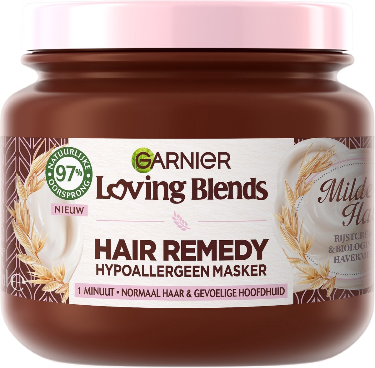 Garnier Loving Blends Mild Oats Hair Remedy Haarmaske 340 ml