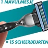 Gillette Mach3 - 1 Rasoir Homme - 12 Lames de Rasoir - Emballage endommagé