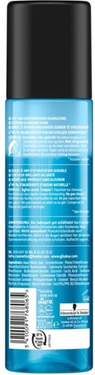 Gliss Anti-Klit-Spray - Aqua Revive 200 ml