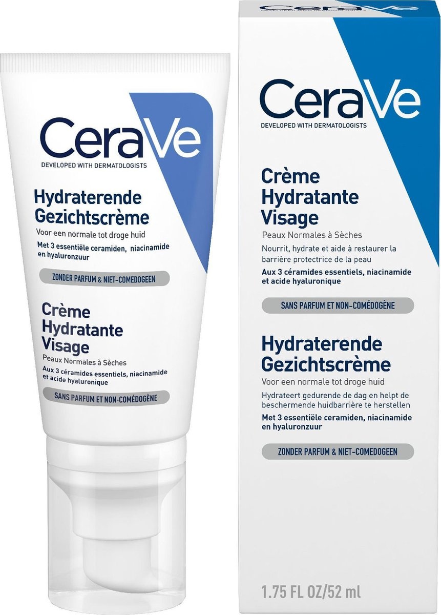 CeraVe Crème Hydratante Visage Nuit 52ML