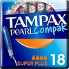 Tampax Compak Pearl Super Plus - Tampons 18St.