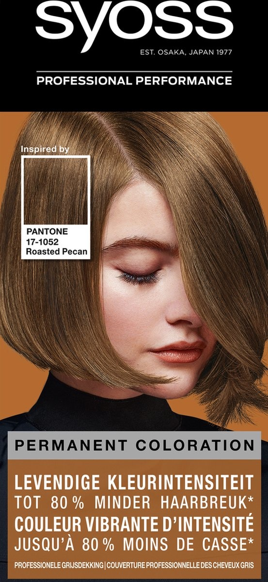 SYOSS Pantone Hair Dye 6-66 Roasted Pecan - Packaging damaged