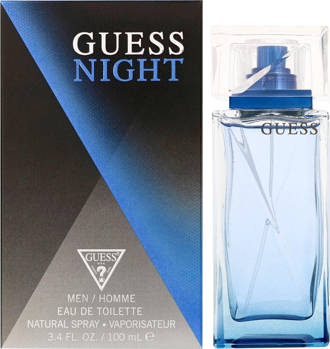 Parfum homme Guess Eau De Toilette Nuit 100 ml - L'emballage est manquant