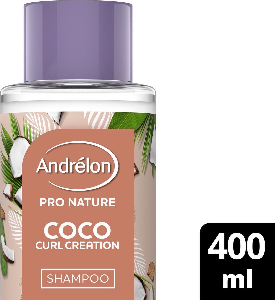 Andrélon Pro Nature Coco Curl Creation Shampoo 400 ml - Packaging damaged
