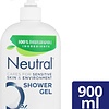 Neutral 0% Milde Showergel - 0% parfum & 0% kleurstoffen - 900 ml - pompje beschadigd