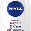 Nivea – Repair & Care 72h – Wiederherstellende Körperlotion – Juckreizlinderung – 400 ml – Pumpe beschädigt
