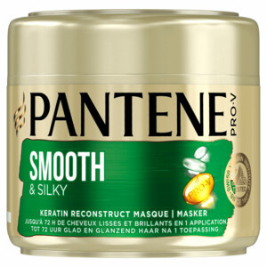 Pantene Mask Smooth en Sleek 300 ml - Verpakking beschadigd